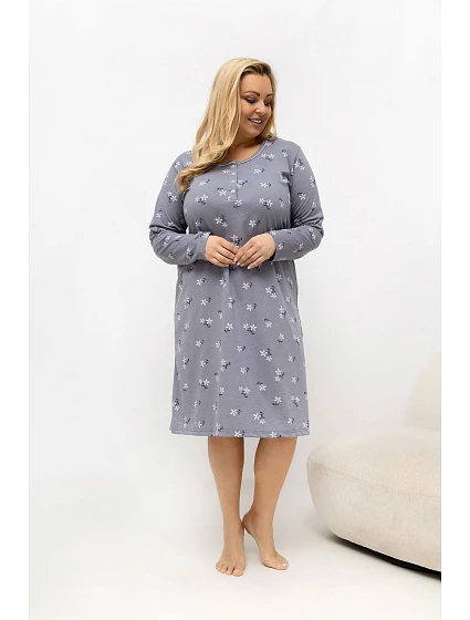 Nadmerné veľkosti Nočná košeľa model 226134 Forever Pink Nadmerné veľkosti Nočná košeľa model 226134 Forever Pink
