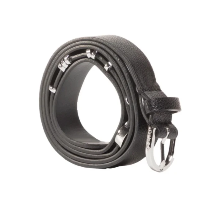 Calvin Klein Opasok s okrúhlou prackou K60K607324 Calvin Klein Opasok s okrúhlou prackou K60K607324