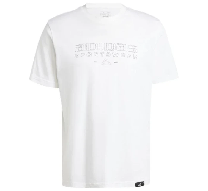 Pánske tričko adidas Tech Linear Graphic M IW2690