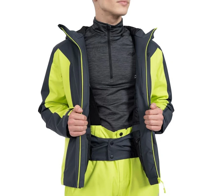 Pánska lyžiarska bunda M H4Z22 KUMN002 22S - 4F