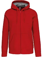 K 444 Mikina s kapucí z těžké bavlny model 22509282 red - Kariban K 444 Mikina s kapucí z těžké bavlny model 22509282 red - Kariban