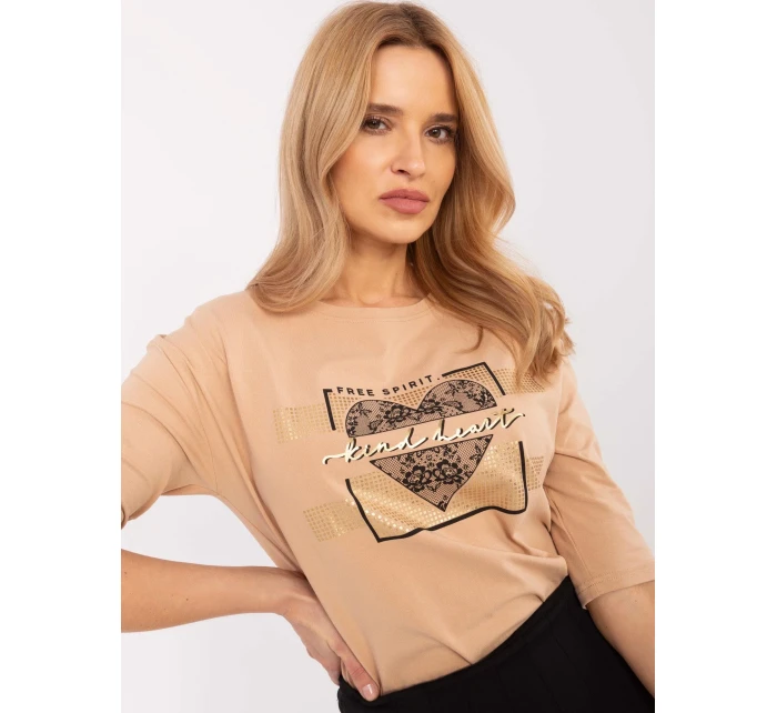 Blúzka CLM BZ 0012.94 camel