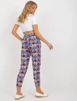 Nohavice D73770M61869I fialové