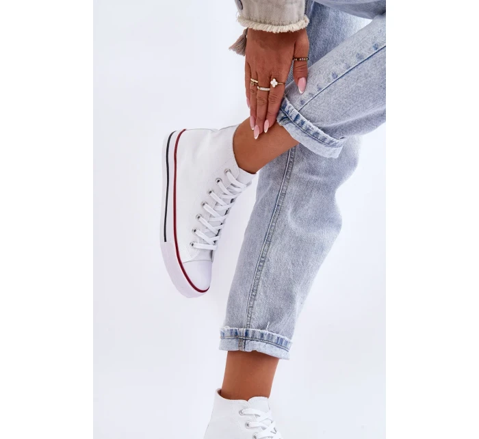 Dámské klasické vysoké boty bílé Remos Dámské klasické vysoké boty bílé Remos