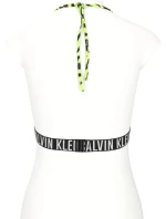 Dámska plavková podprsenka KW0KW02331 OIC neon yellow printed - Calvin Klein