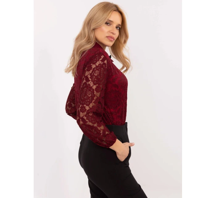 Dámska košeľa MI KS C242.16X Bordeaux - FPrice Dámska košeľa MI KS C242.16X Bordeaux - FPrice