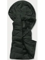 Dámska vesta s kapucňou army (5M720-136)