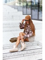 Damskie Śniegowce Big Star II274121 Beżowe