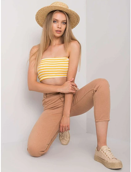Džínové kalhoty SP velbloud model 17693860 - FPrice