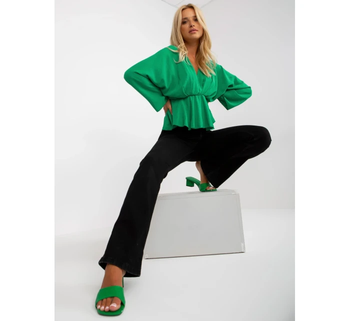 Halenka DHJ BZ model 17087165 zelená - FPrice