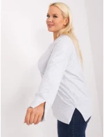Blúzka RV BZ 9198.10x svetlo šedá