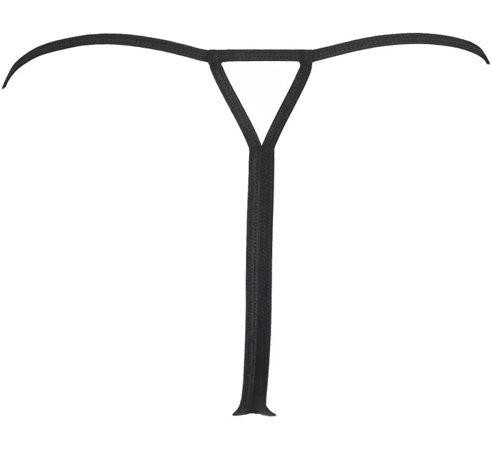 Dámske erotické otvorené tangá V-9818 Black - Axami Dámske erotické otvorené tangá V-9818 Black - Axami