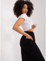 Černá vypasovaná džínová maxi sukně model 19770047 - Factory Price