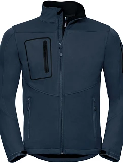 Pánská 3vrstvá sportovní softshell bunda 10. french navy model 22473497 - Russell Athletic