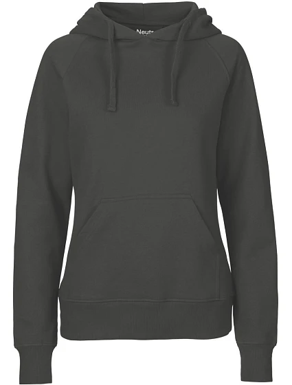O Dámská mikina s kapucí z bio bavlny charcoal model 22505895 - Neutral O Dámská mikina s kapucí z bio bavlny charcoal model 22505895 - Neutral