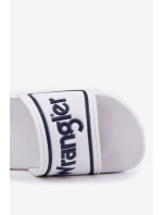 Klapki Męskie WRANGLER AVERELL SLIDER MEN LOW 20251042.1FG Białe Klapki Męskie WRANGLER AVERELL SLIDER MEN LOW 20251042.1FG Białe