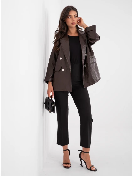 Blejzer IT MA FL10061.51 tmavohnedý