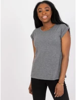 Tričko RV TS model 17251626 tmavě šedá - FPrice Tričko RV TS model 17251626 tmavě šedá - FPrice