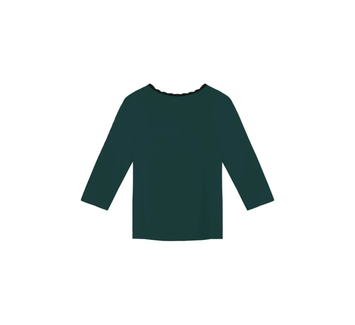 BLUZKA model 20645211 3/4 ZIELONY - MEFEMI BY NIPPLEX