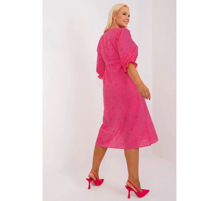 šaty plus size model 182287 Lakerta šaty plus size model 182287 Lakerta