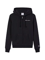 Dámská mikina Champion s kapucí na zip černá 118406 KK001