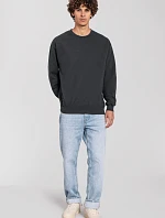 Mikina Fruit of the Loom Iconic 250 Set-In Sweat 16.2292 svetlo grafitová