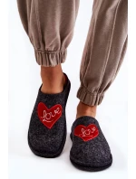 Domácí pantofle Big Star model 21600947 Černá a červená - Big Star Shoes