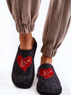 Domácí pantofle Big Star model 21600947 Černá a červená - Big Star Shoes