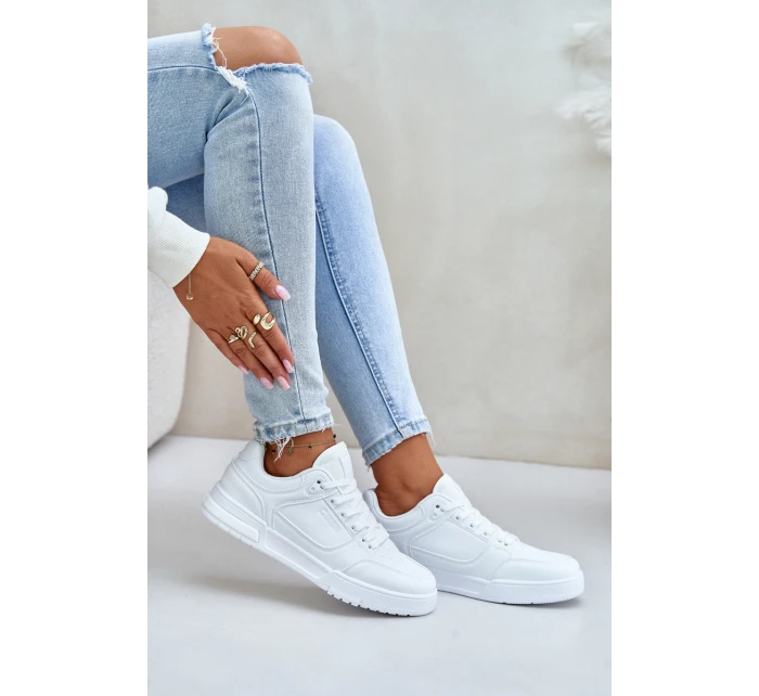 Dámské Tenisky Big Star model 21675295 HiPoly System Bílé - Big Star Shoes Dámské Tenisky Big Star model 21675295 HiPoly System Bílé - Big Star Shoes