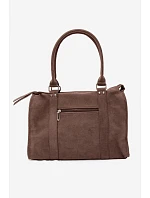 Velká taška z imitace semiše Taupe model 22220945 - Flora&Co Velká taška z imitace semiše Taupe model 22220945 - Flora&Co