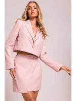 M854 Mini sukňa - broskyňová M854 Mini sukňa - broskyňová