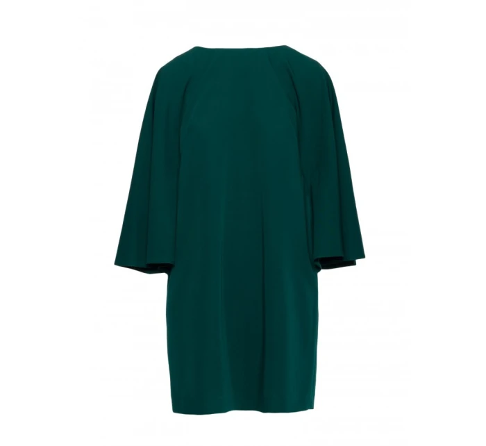 S426 Mini šaty s netopierími rukávmi - zelené S426 Mini šaty s netopierími rukávmi - zelené