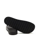 Pánské nazouváky černobílé model 19009221 - Emporio Armani Pánské nazouváky černobílé model 19009221 - Emporio Armani