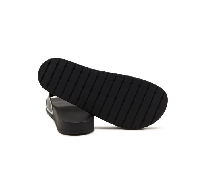 Pánské nazouváky černobílé model 19009221 - Emporio Armani Pánské nazouváky černobílé model 19009221 - Emporio Armani