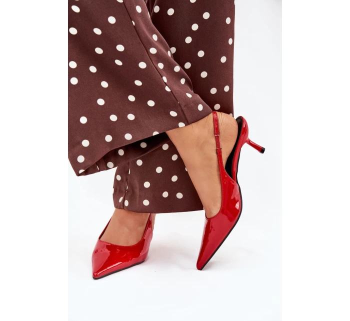 Lodičky s ihlovým podpätkom model 216025 Krok vo veľkom štýle