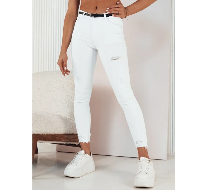Dámské džínové kalhoty white Dstreet model 21973349 - FashionStreet