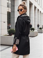 Kurtka damska parka przejściowa czarna model 22092197 - FashionStreet Kurtka damska parka przejściowa czarna model 22092197 - FashionStreet