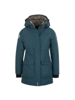 Dětská dívčí nepromokavá zimní péřová bunda s kapucí  Navy Blue model 21350528 - Trollkids