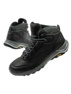 Grisport pánska treková obuv Nero avon SPO-TEX kožená čierna