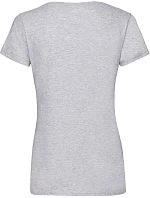 LadyFit Valueweight VNeck T Dámské tričko s výstřihem do V model 22444721 heather grey - Fruit of the Loom LadyFit Valueweight VNeck T Dámské tričko s výstřihem do V model 22444721 heather grey - Fruit of the Loom