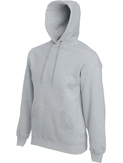 Classic Hooded Sweat Mikina s kapucí model 22533958 heather grey - Fruit of the Loom