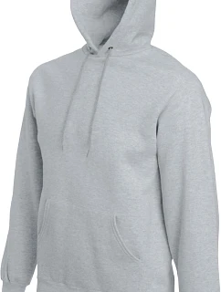 Fruit of the Loom Classic Hooded Sweat Mikina s kapucňou 16.2208 heather grey