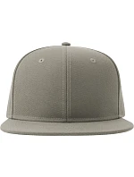 Atlantis Headwear Snap Back-S 6-panelová bejzbalová čiapka 33.0255 šedá Atlantis Headwear Snap Back-S 6-panelová bejzbalová čiapka 33.0255 šedá