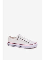 Trampki Damskie Niskie Big Star DD274A232 Białe Trampki Damskie Niskie Big Star DD274A232 Białe