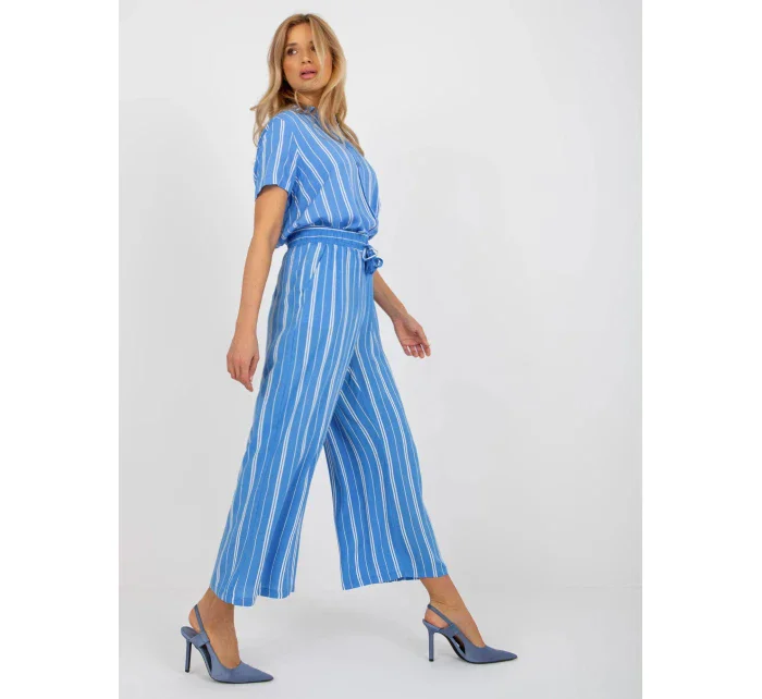 Nohavice D73770R62237A modré