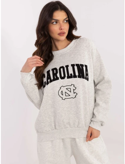 Mikina EM BL 857 1.02X svetlo šedá