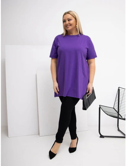 Blúzka RV BZ 7923 1.34P tmavo fialová