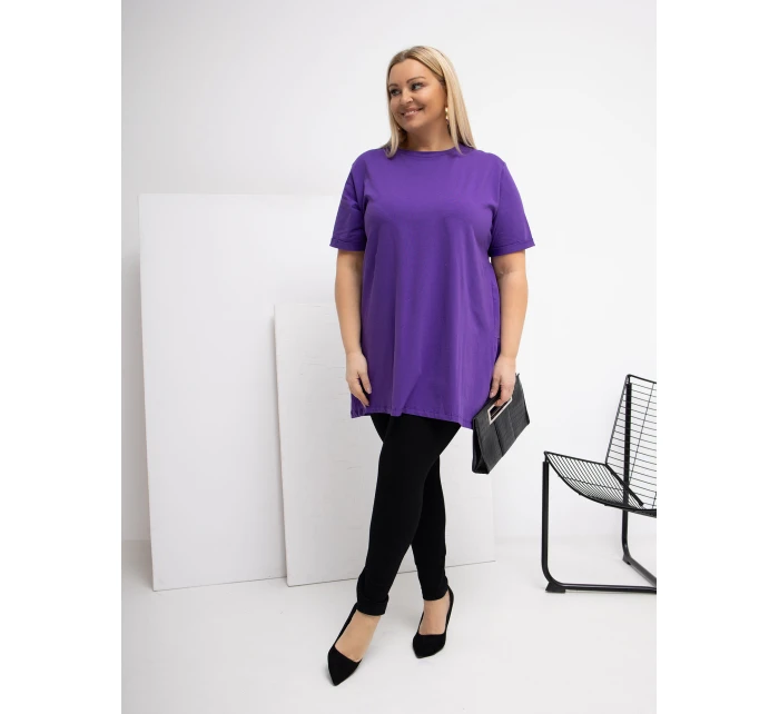 Blúzka RV BZ 7923 1.34P tmavo fialová