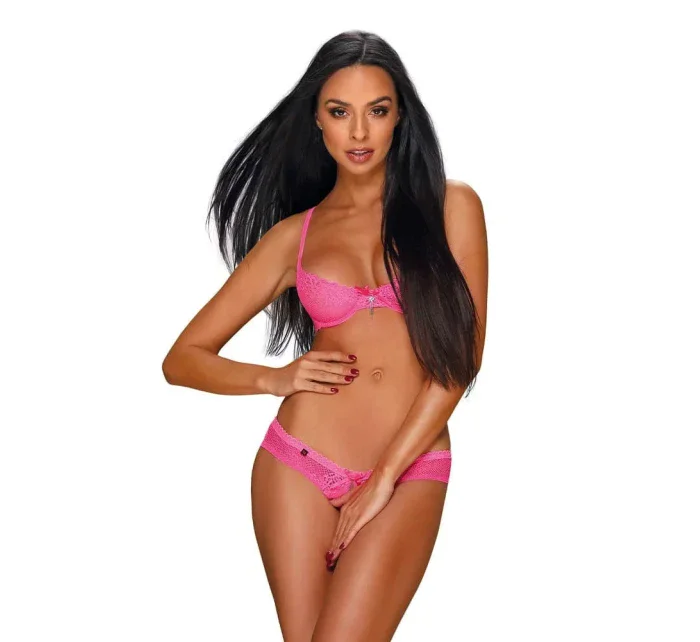 Sexy set model 15327339 set neon pink - Obsessive Sexy set model 15327339 set neon pink - Obsessive