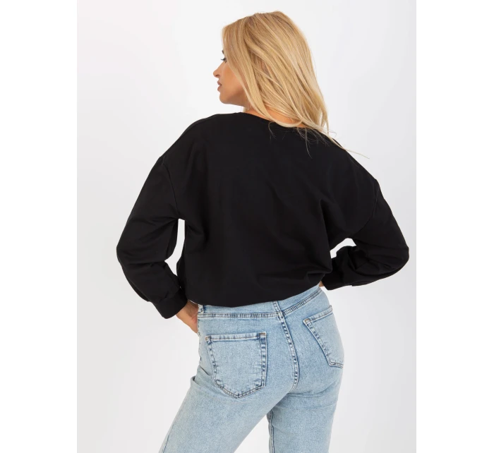 Mikina RV BL 8066.32P čierna Mikina RV BL 8066.32P čierna